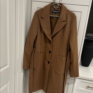 Karl Lagerfeld Women's Tan Trench Coat